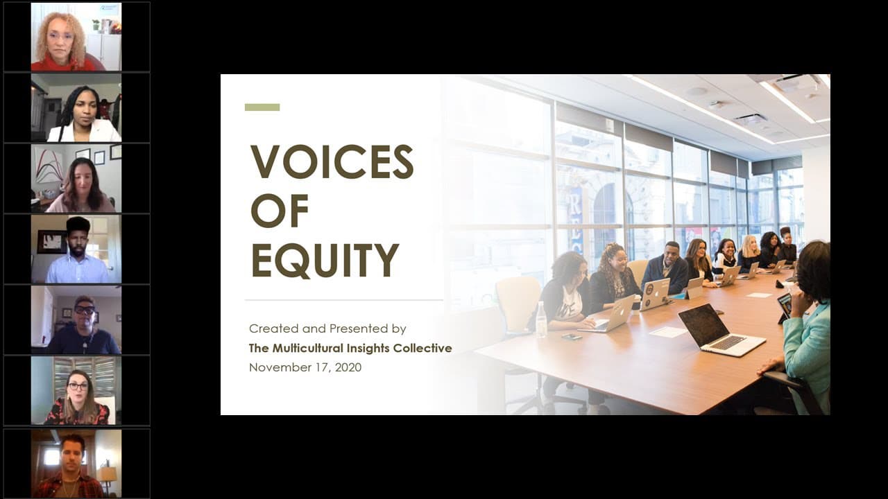 Voices of Equity: Addressing America’s Racial Equity Crisis.