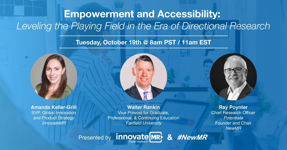Empowerment & Accessibility: Leveling the Playing Field in the Era of Directional Research.